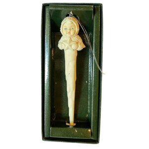 Department 56 Vintage Snowbabies Icicle Christmas Tree Ornament